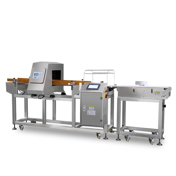 combi metal detector and checkweigher